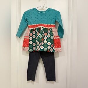 RicRac & Ruffles Holiday Set 12m